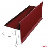 Bordură fronton sub țiglă